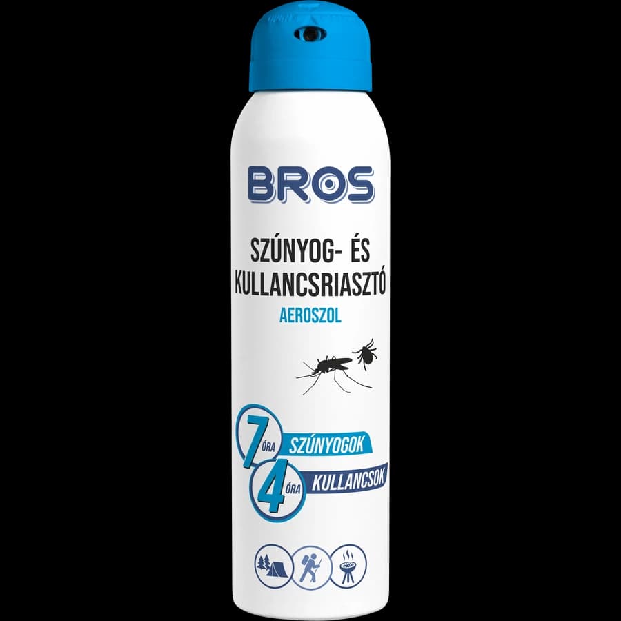 BROS Szúnyog- és kullancsriasztó aeroszol 90ml