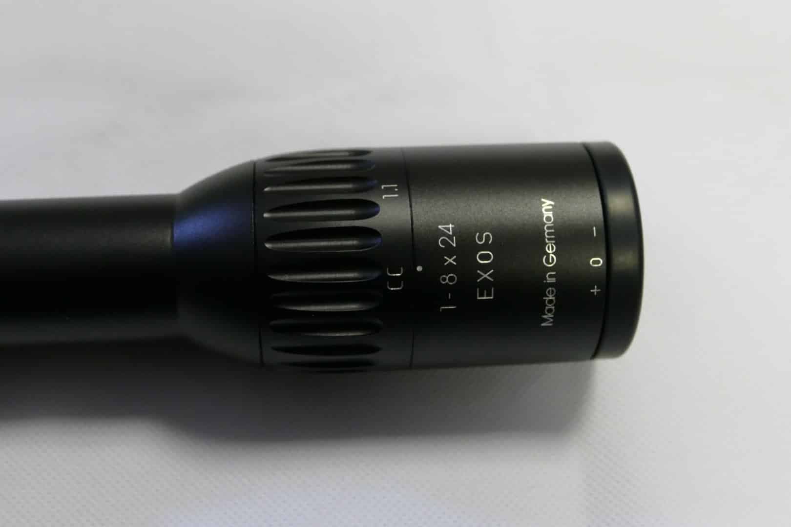 Schmidt Bender 1-8x24 Exos 2. képsík FlashDot Céltávcső fd7