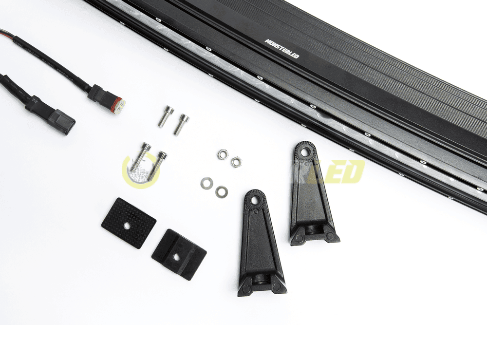 MonsterLED Ívelt 240W fényhíd – 5 év garanciával