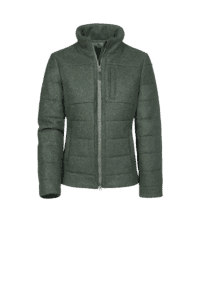 Jagdhund ALPACH zöld női steppelt vadászkabát (4xl) D 48