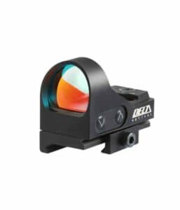 Delta Optical Minidot HD 26 dot sight, 2 MOA-s világítóponttal, Weaver sínnel