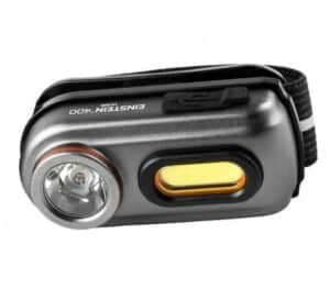 NEBO EINSTEIN™ 400 lumen-es fejlámpa akumlátorós,133 méter távolságra