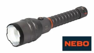 NEBO 12000 lumen-es  kézi lámpa fókuszálható powerbanknak is használható