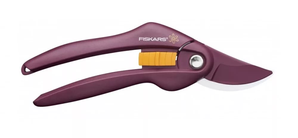 Fiskars Inspiration metszőolló, mélybordó P26