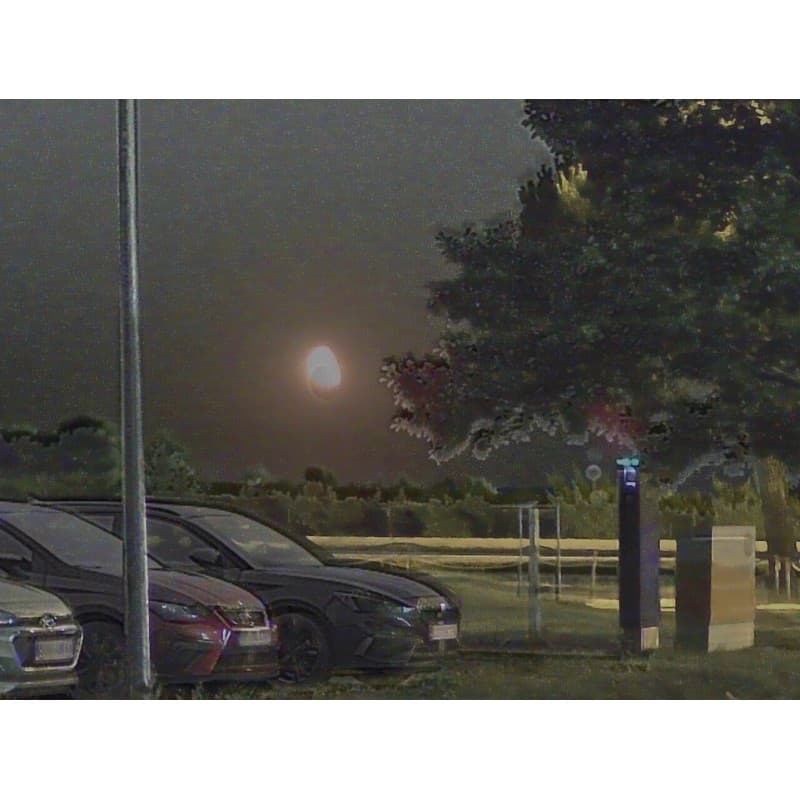 DIYCON VisIR 335 hőkamera és éjjellátó céltávcső egyben Fusion, 384 x 288 Pixel, 35 mm objektív 18,5 cm hosszú