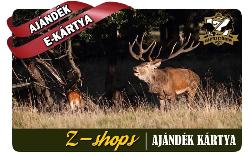 Z-shops vadász Ajándékkártya a nagy ünnepekre