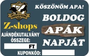 Apák napi Ajándékkártya