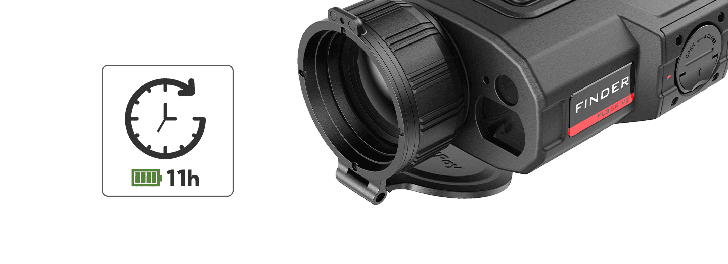 InfiRay Finder FH35R V2 LRF hőkamera távolságmérővel 640x512 35 mm-es ojektiv