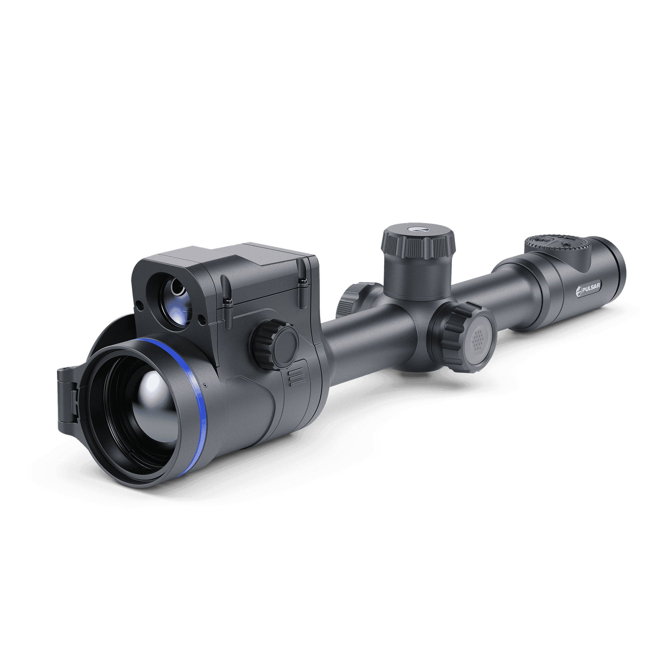 Pulsar Thermion 2  LRF XG50 - sNETD ≤ 20 mK - Hőkamera Céltávcső Távolságmérős 12 µm szenzor (640×480) ÉSZLELÉSI TÁVOLSÁG: 2300M