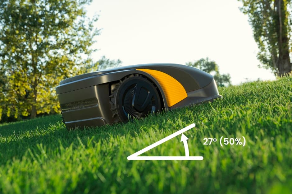 STIGA robotfűnyíró A 5000  Ajánlott munkaterület 5000 m²