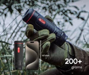 Guide TE411 Hőkamera Kereső  19 -mm es objektiv