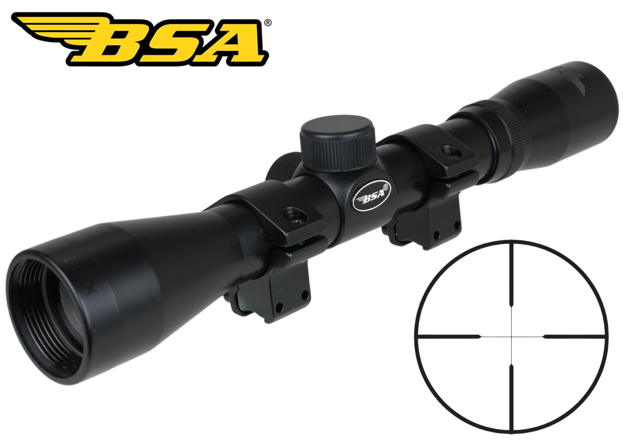 BSA .22 Special 4x32 légpuska céltávcső szerelékkel