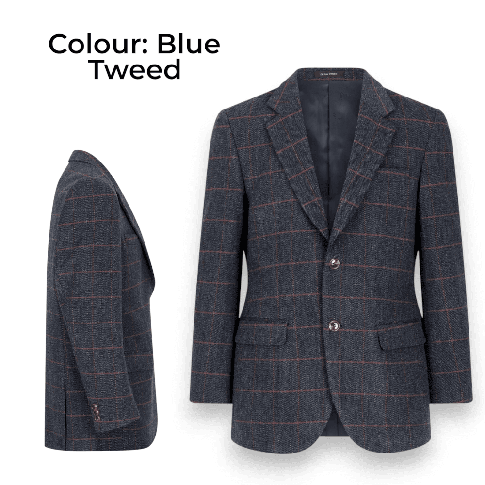 Walker & Hawkes Férfi Windsor Derby Tweed Country Zakó