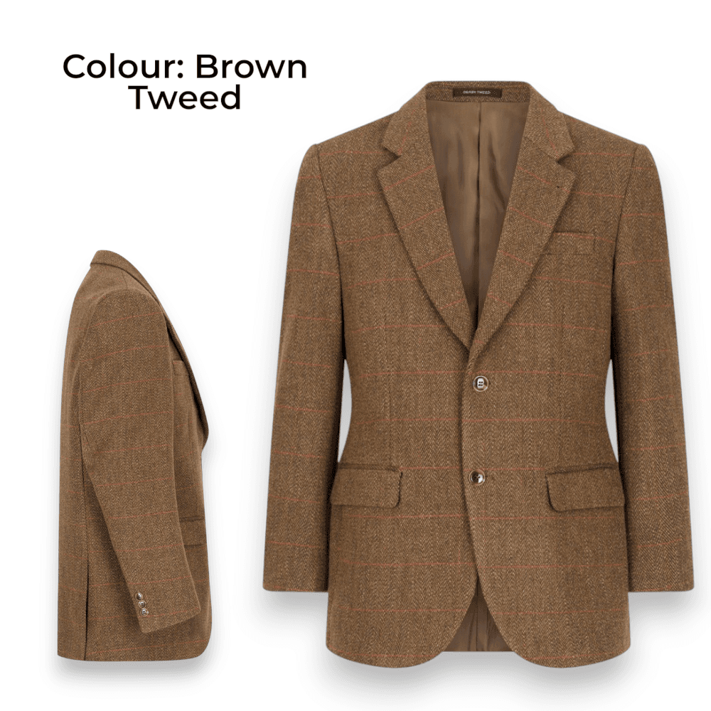 Walker & Hawkes Férfi Windsor Derby Tweed Country Zakó