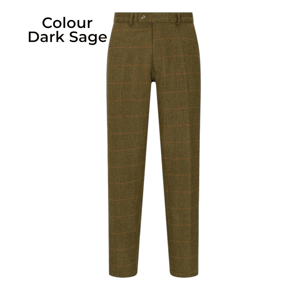 Walker & Hawkes-Leighton Tweed Suit Nadrág