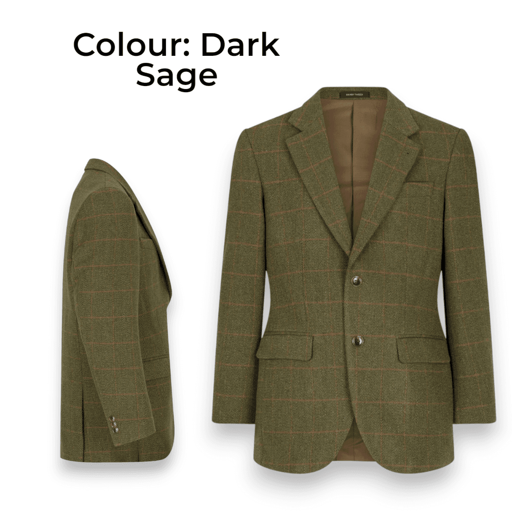 Walker & Hawkes Férfi Windsor Derby Tweed Country Zakó