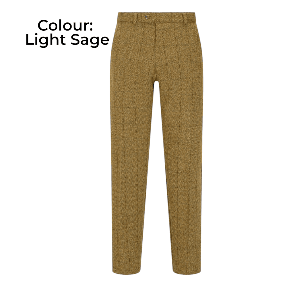 Walker & Hawkes-Leighton Tweed Suit Nadrág