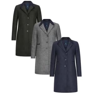 Walker & Hawkes Jack Murphy Isabella Tweed Overcoat – női tweed kabát