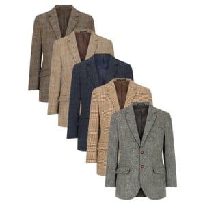 Walker & Hawkes Férfi Harris Tweed Blakemore Zakó