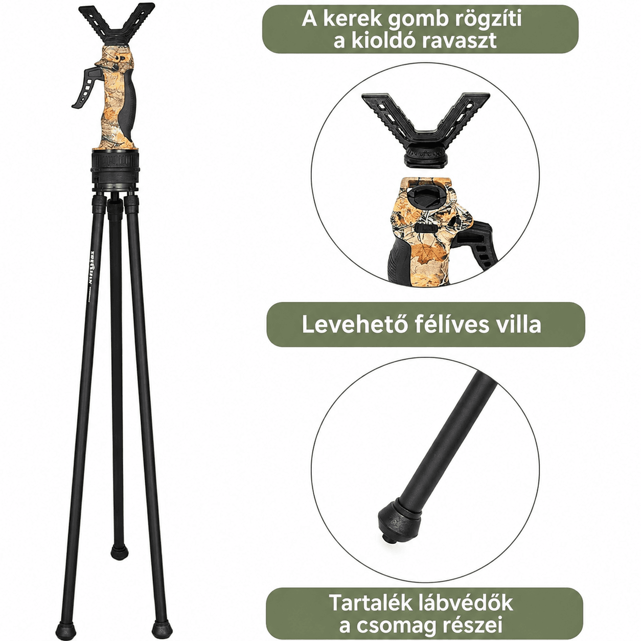 Fiery Deer Gen V háromlábú lőbot – A stabilitás új generációja ÁrRobbanás
