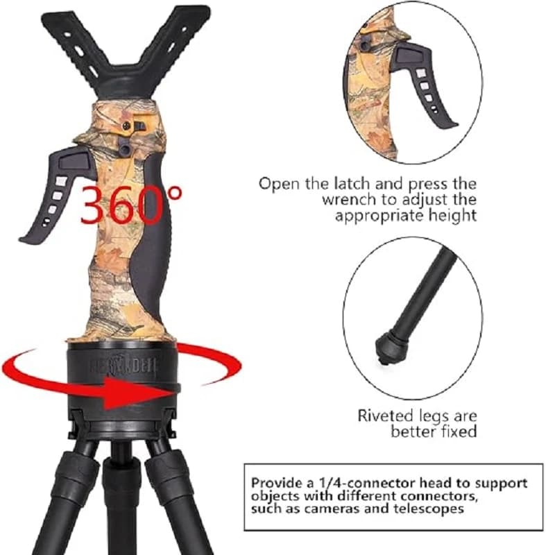 Fiery Deer Gen V háromlábú lőbot – A stabilitás új generációja ÁrRobbanás