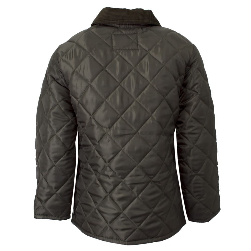 Walker & Hawkes Kids’ Quilted Bomber Husky Jacket – Klasszikus steppelt bomberdzseki gyerekeknek