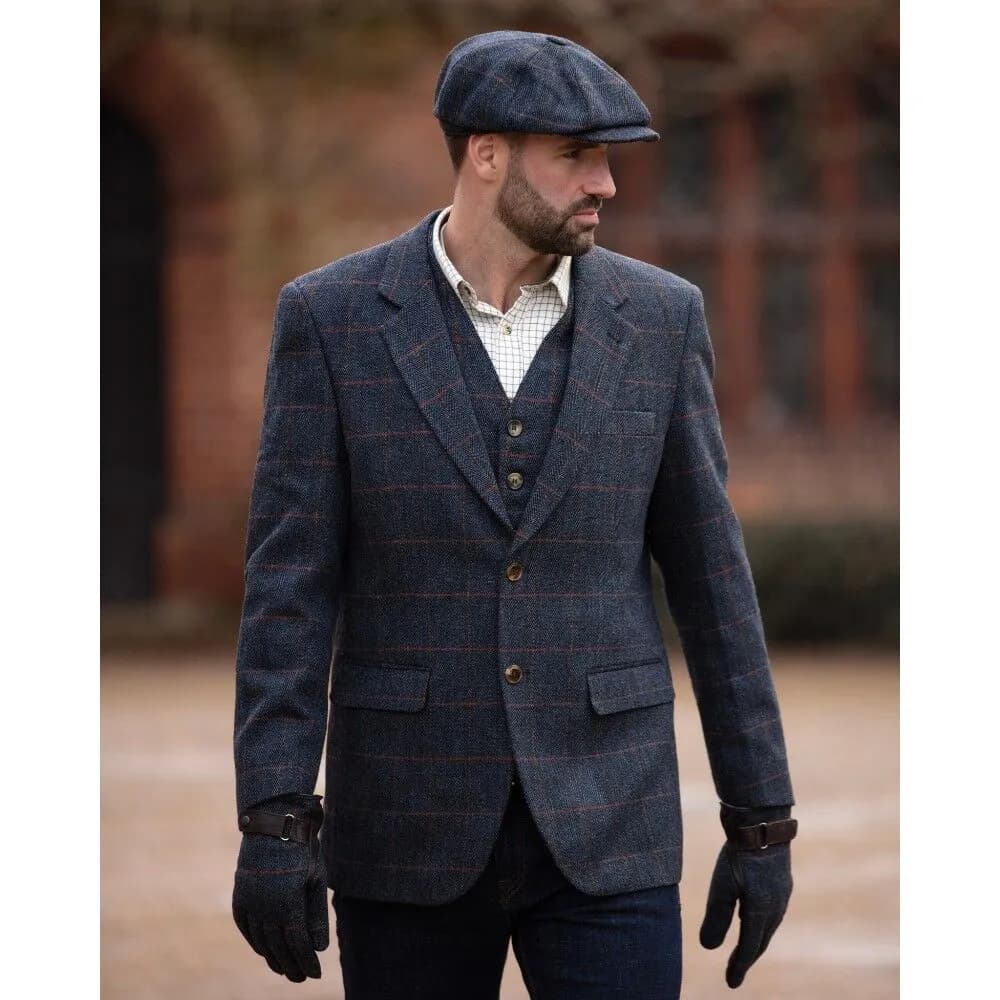 Walker & Hawkes Férfi Windsor Derby Tweed Country Zakó