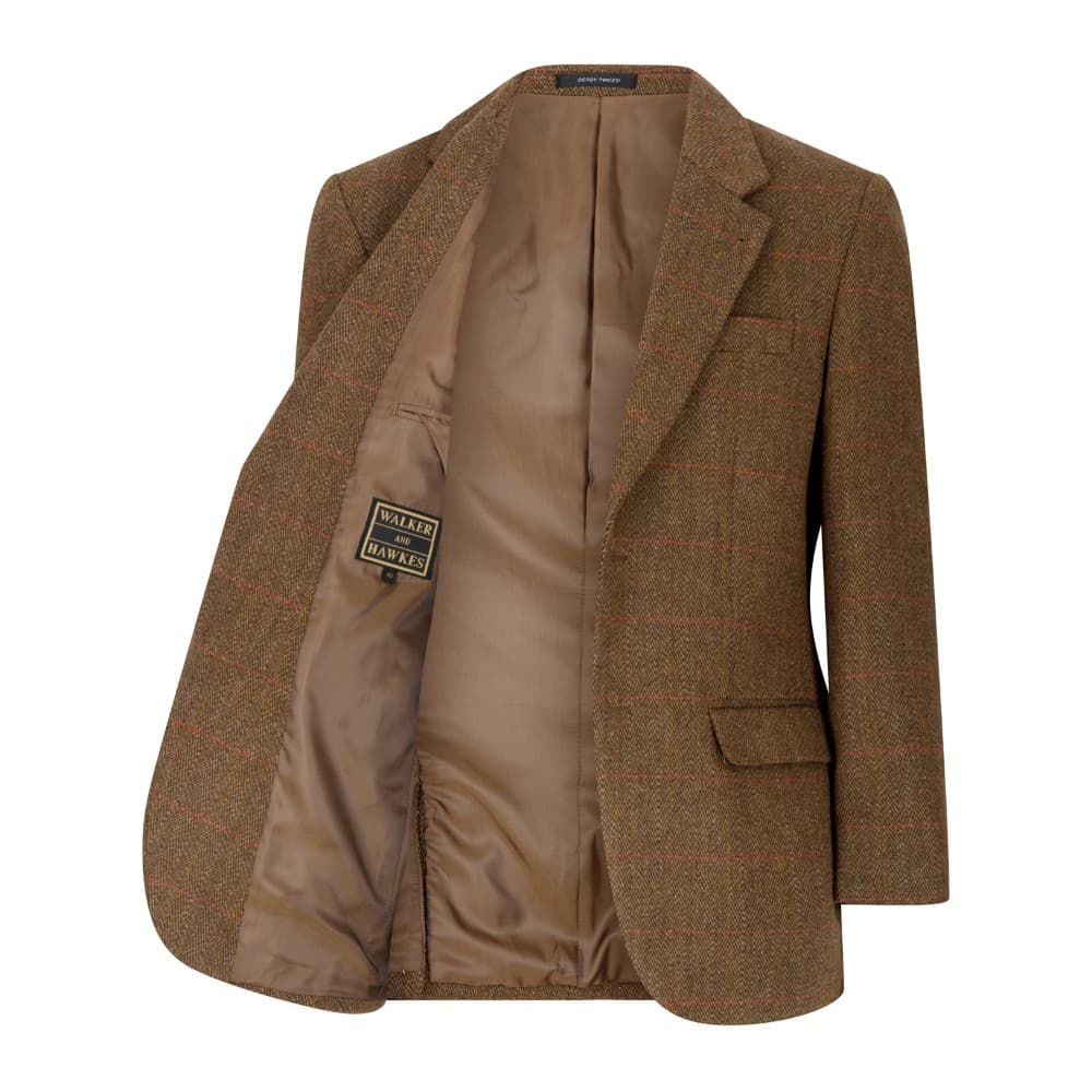 Walker & Hawkes Férfi Windsor Derby Tweed Country Zakó