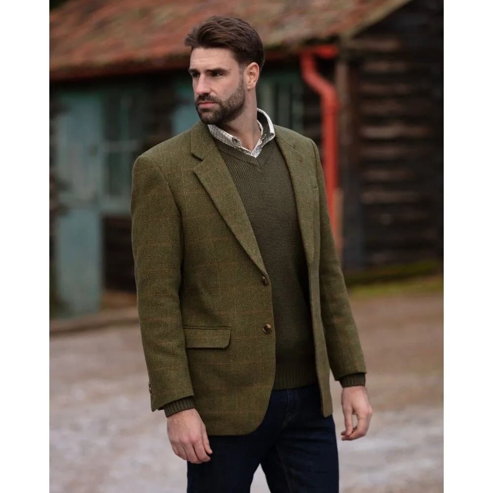 Walker & Hawkes Férfi Windsor Derby Tweed Country Zakó