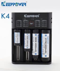 Keeppower K4 – megbízható társa a hőkamera‑akkumulátorok töltéséhez