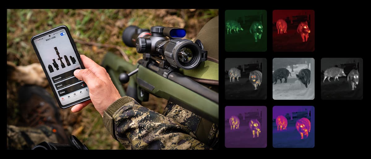 Nocpix Bolt H50R hőkamera céltávcső – erős teljesítmény, pontos távolságmérés, tiszta hőkép  ÁrRobbanás