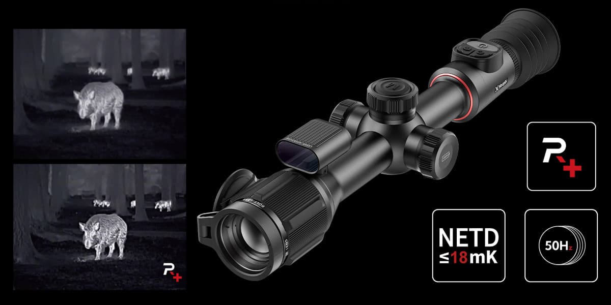 Nocpix Bolt H50R hőkamera céltávcső – erős teljesítmény, pontos távolságmérés, tiszta hőkép  ÁrRobbanás