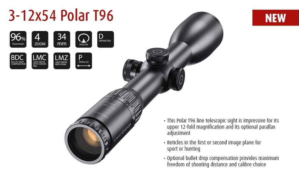 Schmidt-Bender 3-12x54 Polar T96