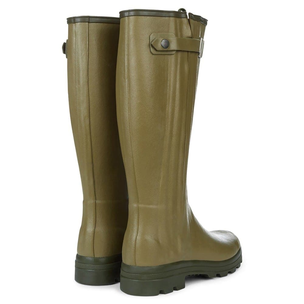 Le Chameau Chasseur Cuir Bőr béléssel csizma