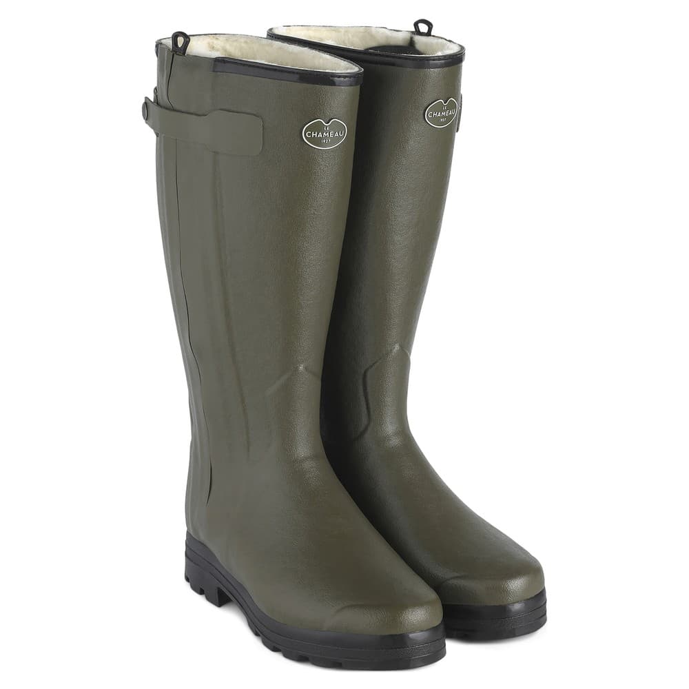 Le Chameau Chasseur szőrme béléses gumicsizma