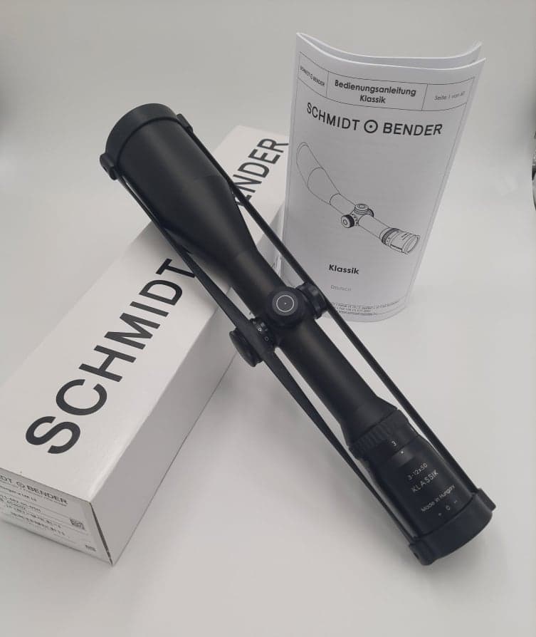 Schmidt Bender Klassic 3-12x50 LM Hun Világítópontos Céltávcső