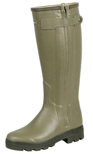 Le Chameau Chasseur Cuir Bőr béléssel csizma
