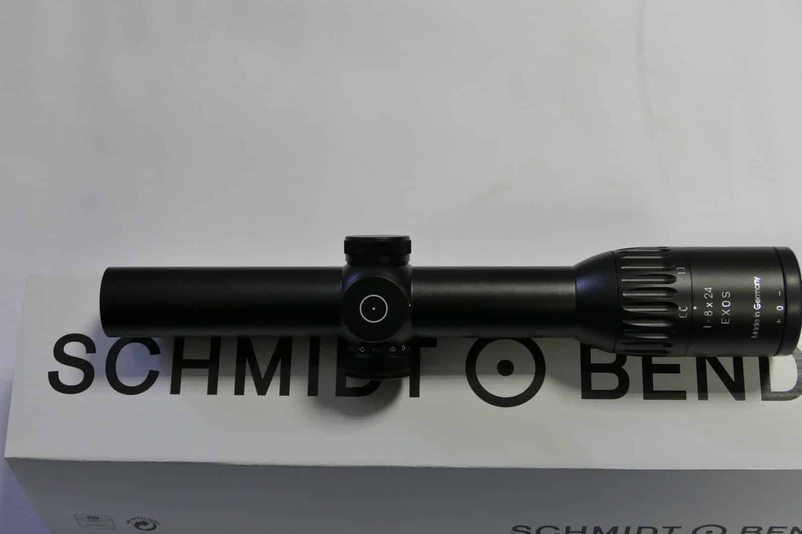 Schmidt Bender 1-8x24 Exos 2. képsík FlashDot Céltávcső fd7