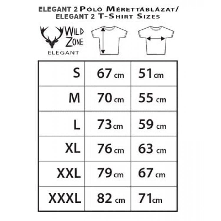 M-269-1774 Elegant 2 WZM póló (őz minta)