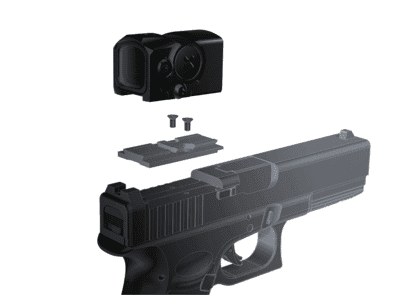 Adapter, Acro Red Dot-hoz CZ P-10 C OR pisztolyokra
