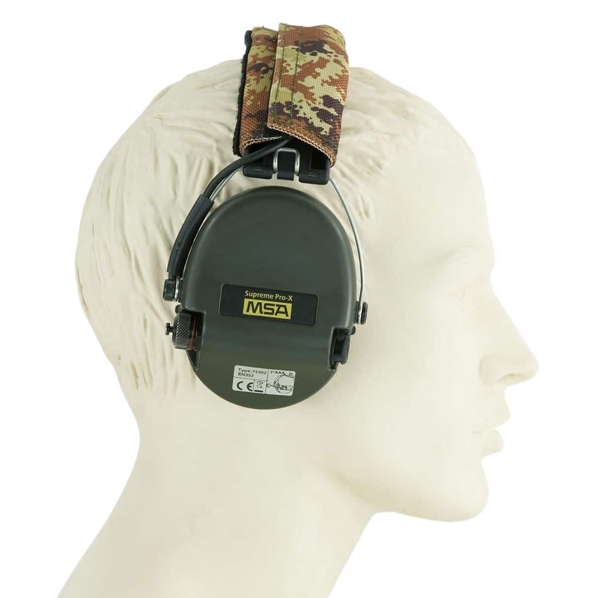 Sordin MSA Safety sor400660 Supreme Pro-X ACE Edition, Italy Camo (Gr. Kapseln) Hallásvédő