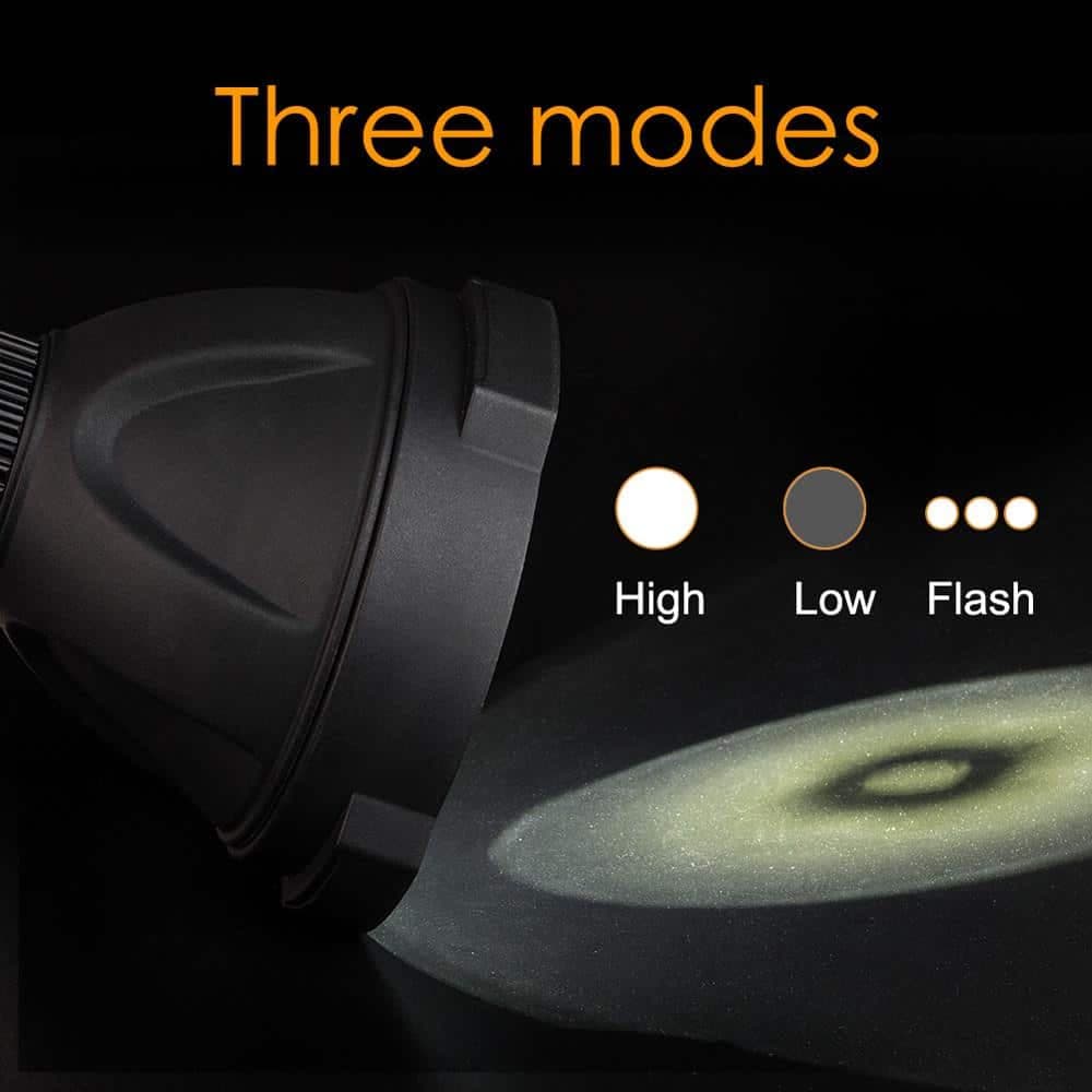 XML-L2 LED USB tölthető multifunkciós kézilámpa 3 fénymóddal