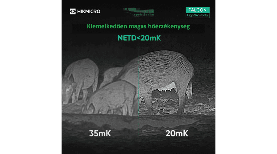 HIKMICRO Falcon FQ50 kézi hőkamera kereső