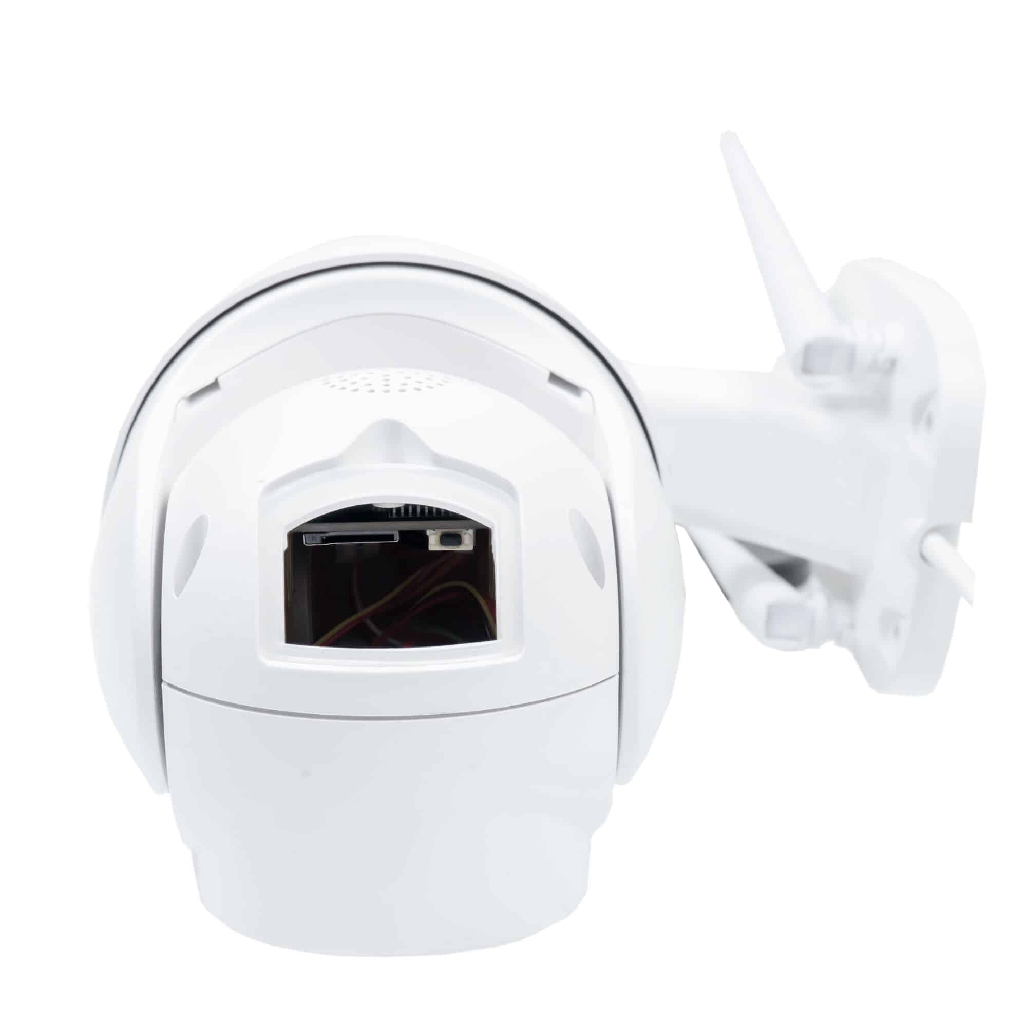 PNI IP230T 1080P vezeték nélküli videó megfigyelő kamera H264 + PTZ + 128 GB microSD, Night Vision, Tuya alkalmazás, P2P, Android, iOS, beltéri és kültéri használatra, mozgás utáni forgatás, mozgásriasztás