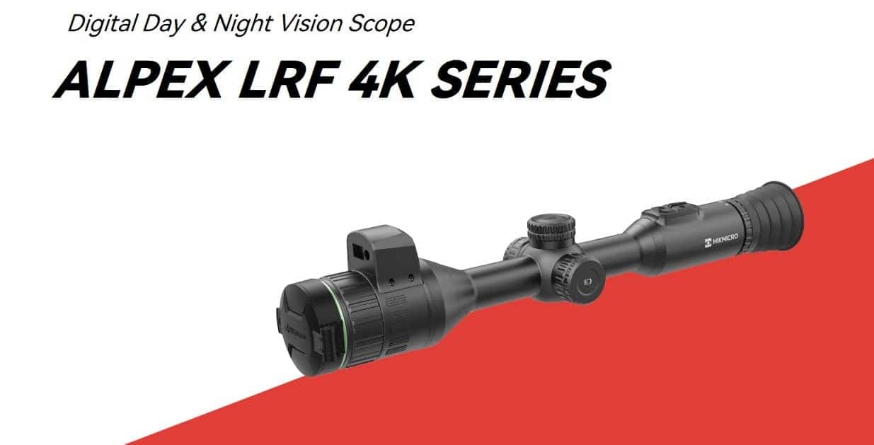HikMicro Alpex A50EL LRF távolságmérős 4K éjszakai nappali digitális céltávcső távolságmérős utolsó darabok