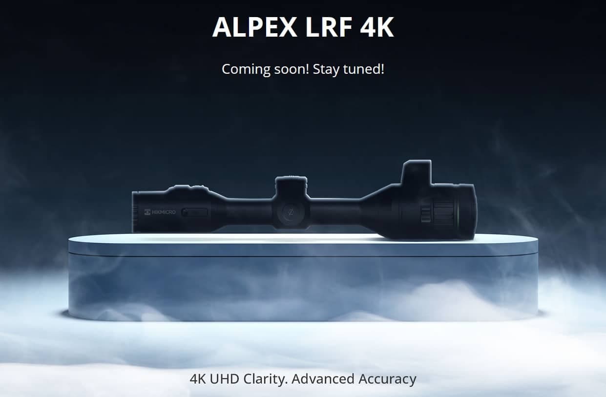 HikMicro Alpex A50EL LRF távolságmérős 4K éjszakai nappali digitális céltávcső távolságmérős utolsó darabok