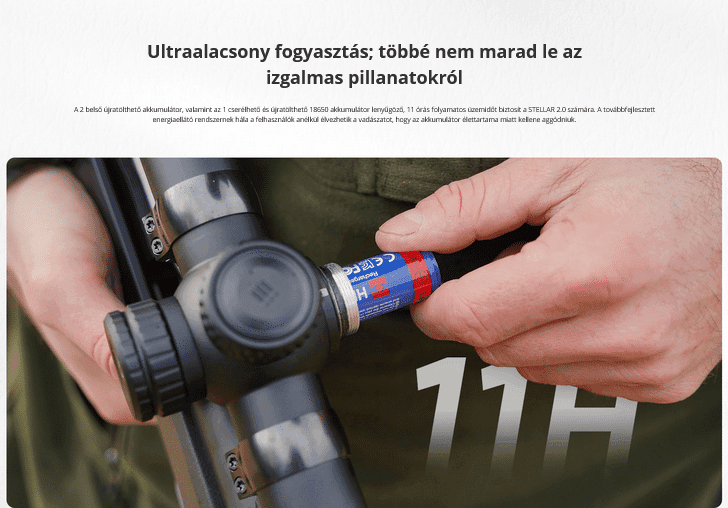 Hikmicro Stellar 2.0 SQ50 2.0 Hőkamerás céltávcső 640x512 2024 kiadás,