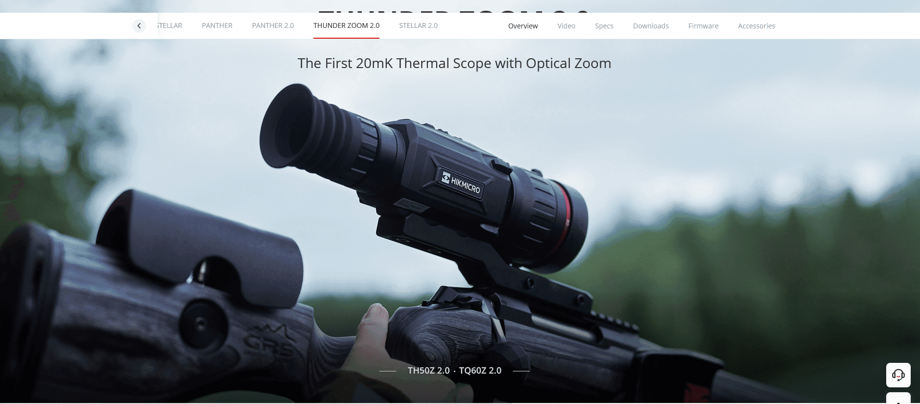 HIKMICRO Thunder TQ60Z 2.0 Zoom Hőkamera Céltávcső optikai nagyítás