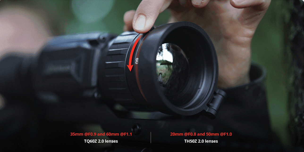 HIKMICRO Thunder TQ60Z 2.0 Zoom Hőkamera Céltávcső optikai nagyítás