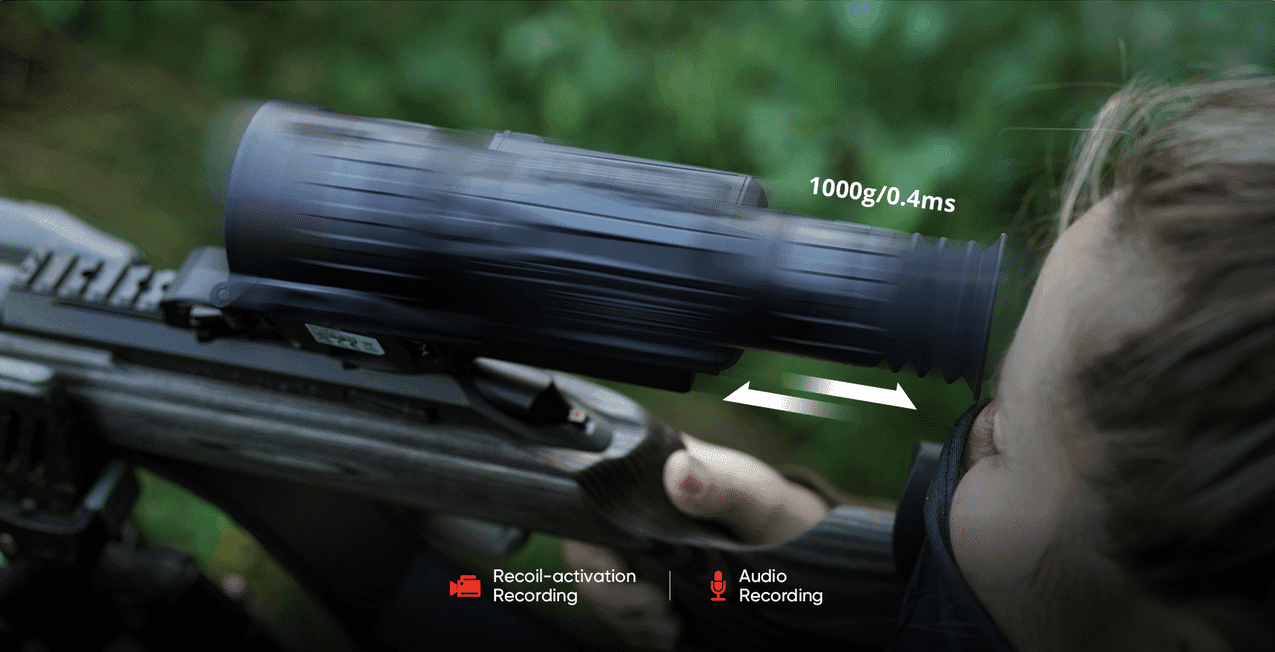 HIKMICRO Thunder TQ60Z 2.0 Zoom Hőkamera Céltávcső optikai nagyítás